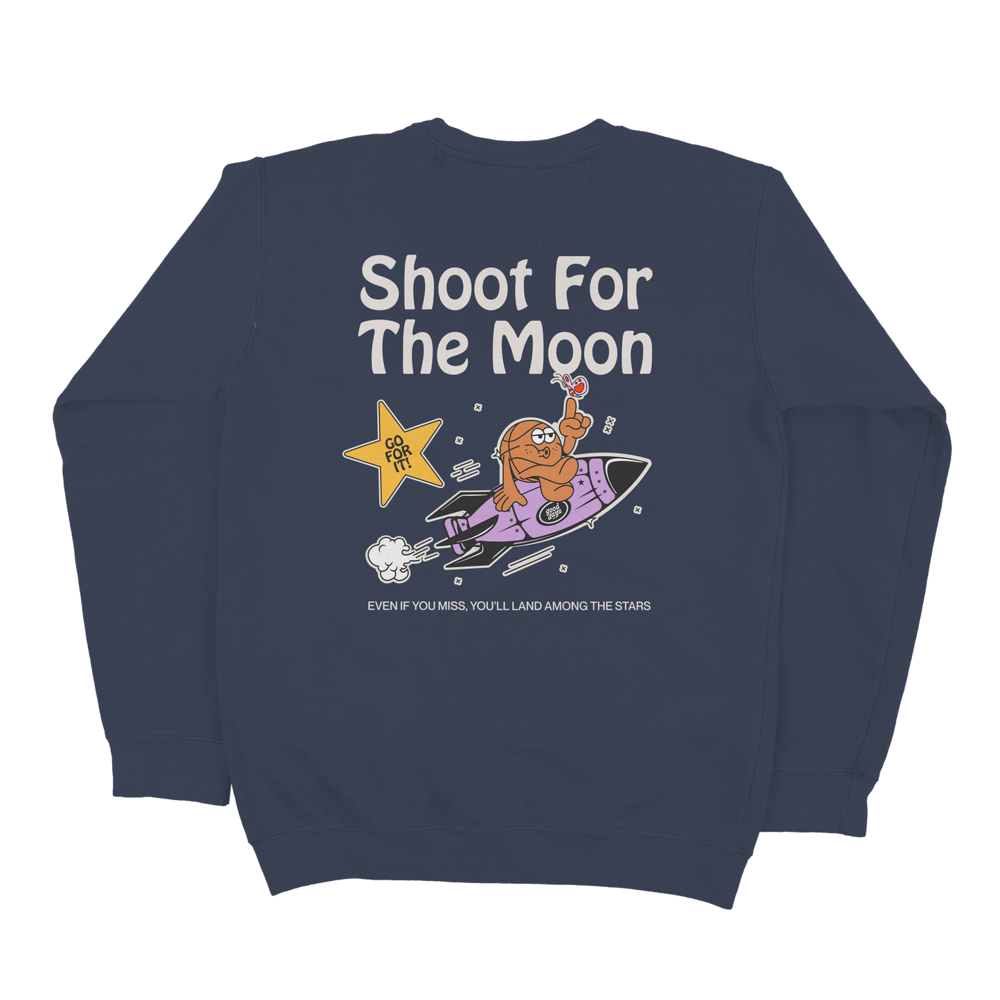 Shoot for the Moon Crewneck