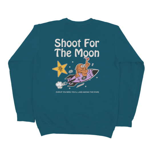 Shoot for the Moon Crewneck